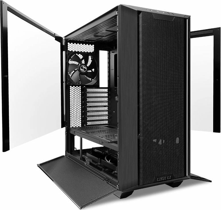 Kasë Lian Li LANCOOL III (LANCOOL 3-X) Midi Tower ATX/eATX, 4x140mm fan, USB-C, e zezë