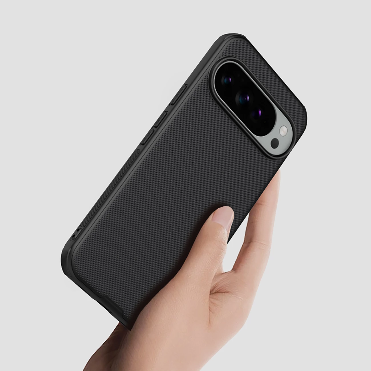 Mbështjellës, Nillkin, Super Frosted Shield Pro, për Google Pixel 10 Pro XL, i zi