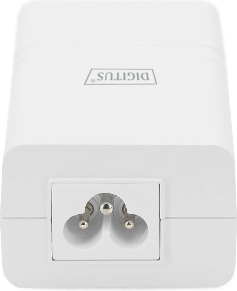 Injektor PoE Gigabit Digitus 802.3at 30W, i bardhë
