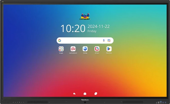 Ekran interaktiv ViewSonic IFP6541-1-1C, 65", 4K UHD, Touch, anti-glare, i zi