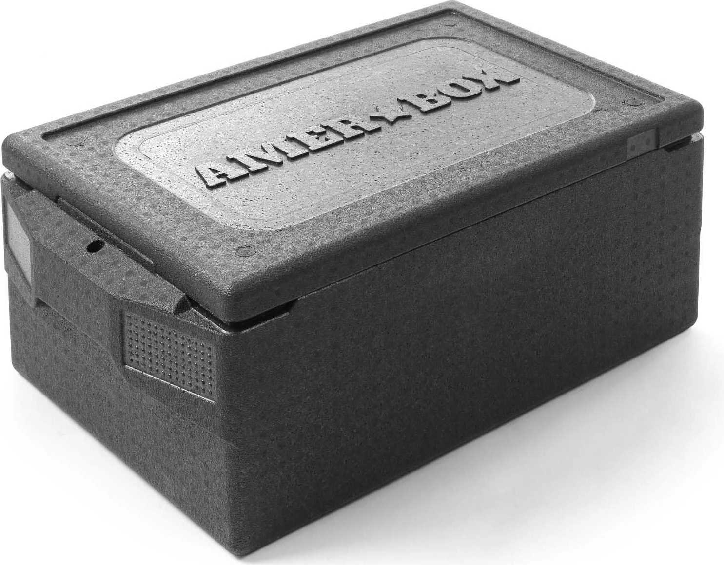 termobox top-loader, Amerbox, PROFI GN1/1 200, 674x400x287 mm, e zezë