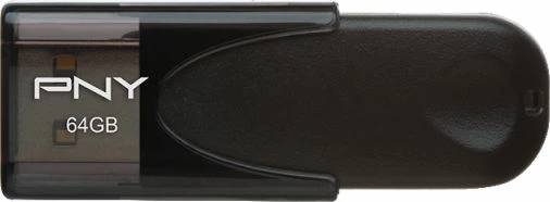 Pendrive PNY Attaché 4 2.0 64 GB USB 2.0, e zezë