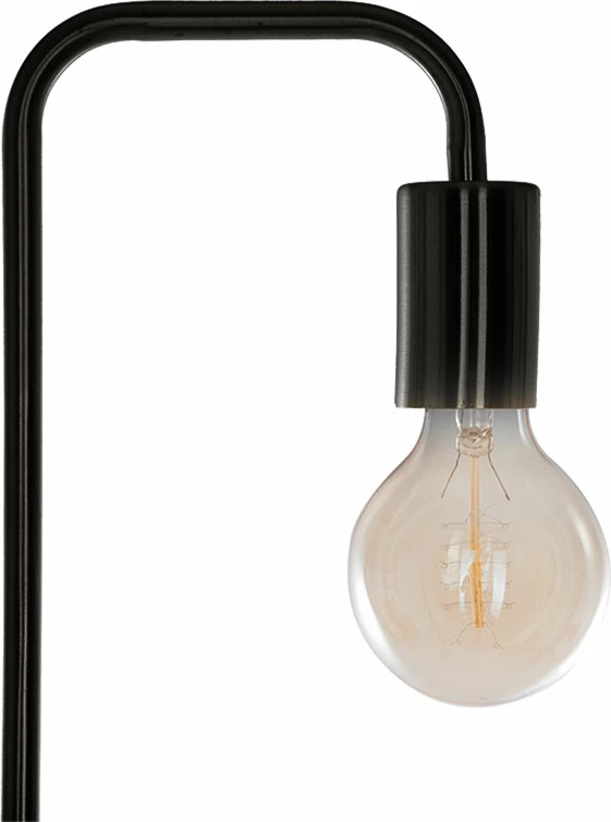 Llambë dyshemeje Keli E27 40W e zezë D20x150cm