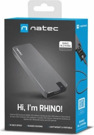 Kutia SSD NATEC RHINO M.2 NVMe NKZ-1953, gri