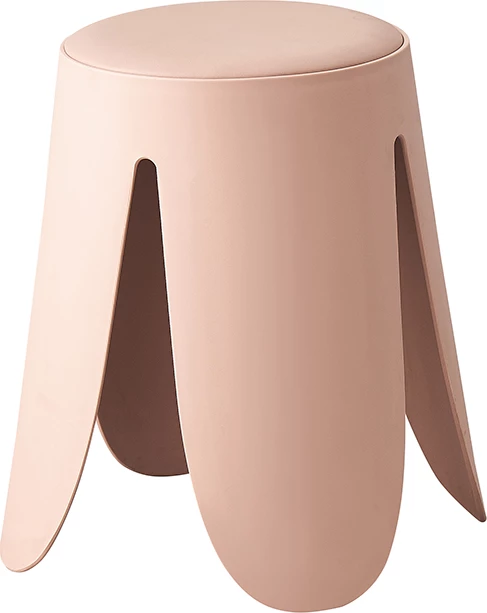 Stool Tulip, rozë, 30x30x46cm
