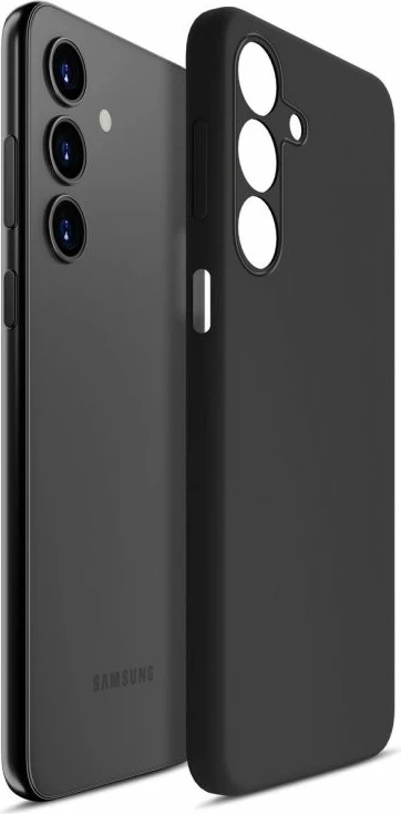 Kapak silikoni për Samsung Galaxy A15 5G 3mk, i zi