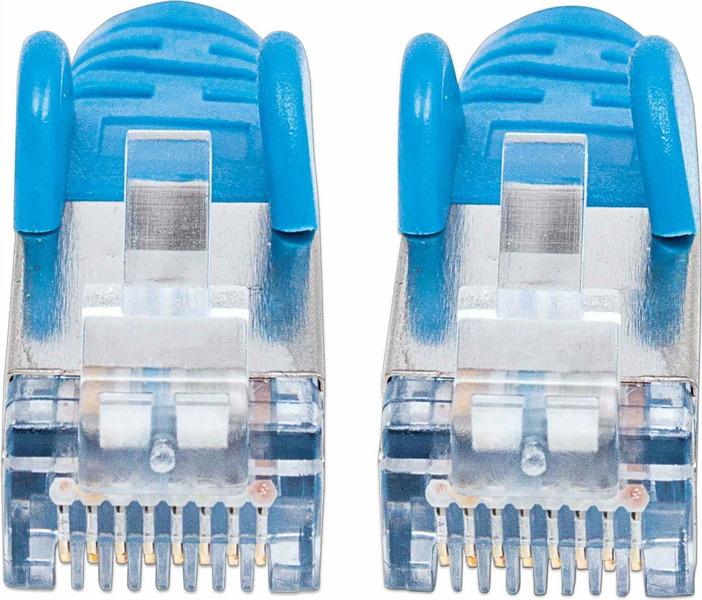 Kabllo rrjeti Intellinet Cat7, RJ45, 0.25m, 10GbE, S/FTP, LSZH, blu