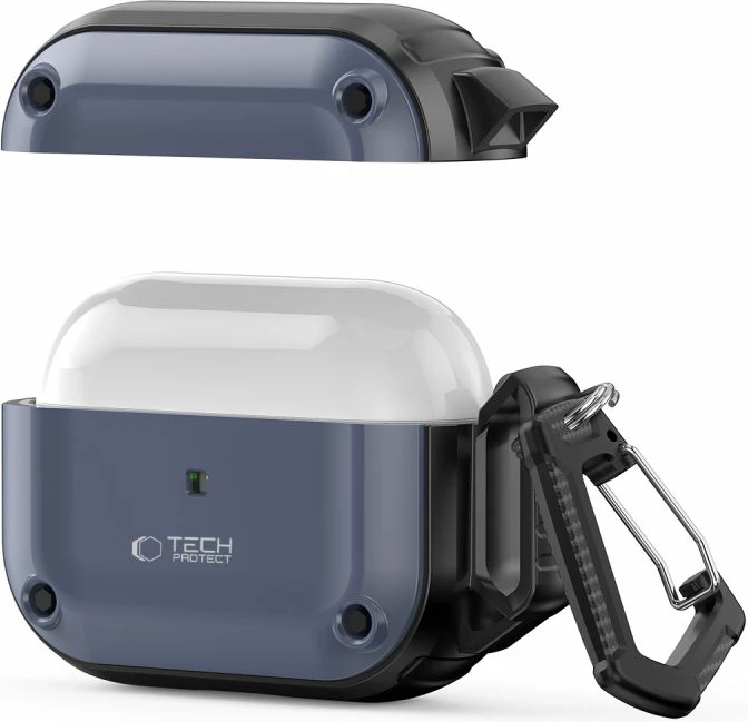 Mbështjellës Tech-Protect Rough Hook për AirPods Pro/Pro 2, Blu