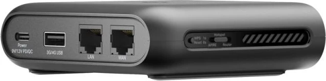 Ruter Wi‑Fi, TP-Link, TL-WR1502X, shpejtësi 1.2–1.54 Gbps, 1 port, i zi