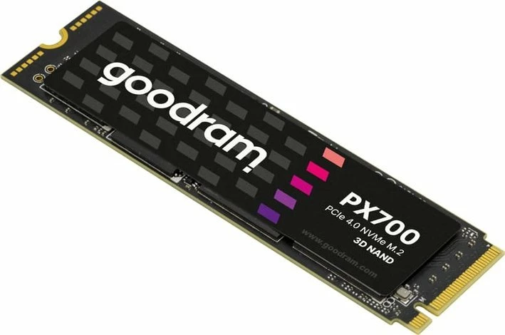 SSD GoodRam PX700 SSDPR-PX700-02T-80 2TB M.2 2280 PCIe 4.0 x4 NVMe me heatsink