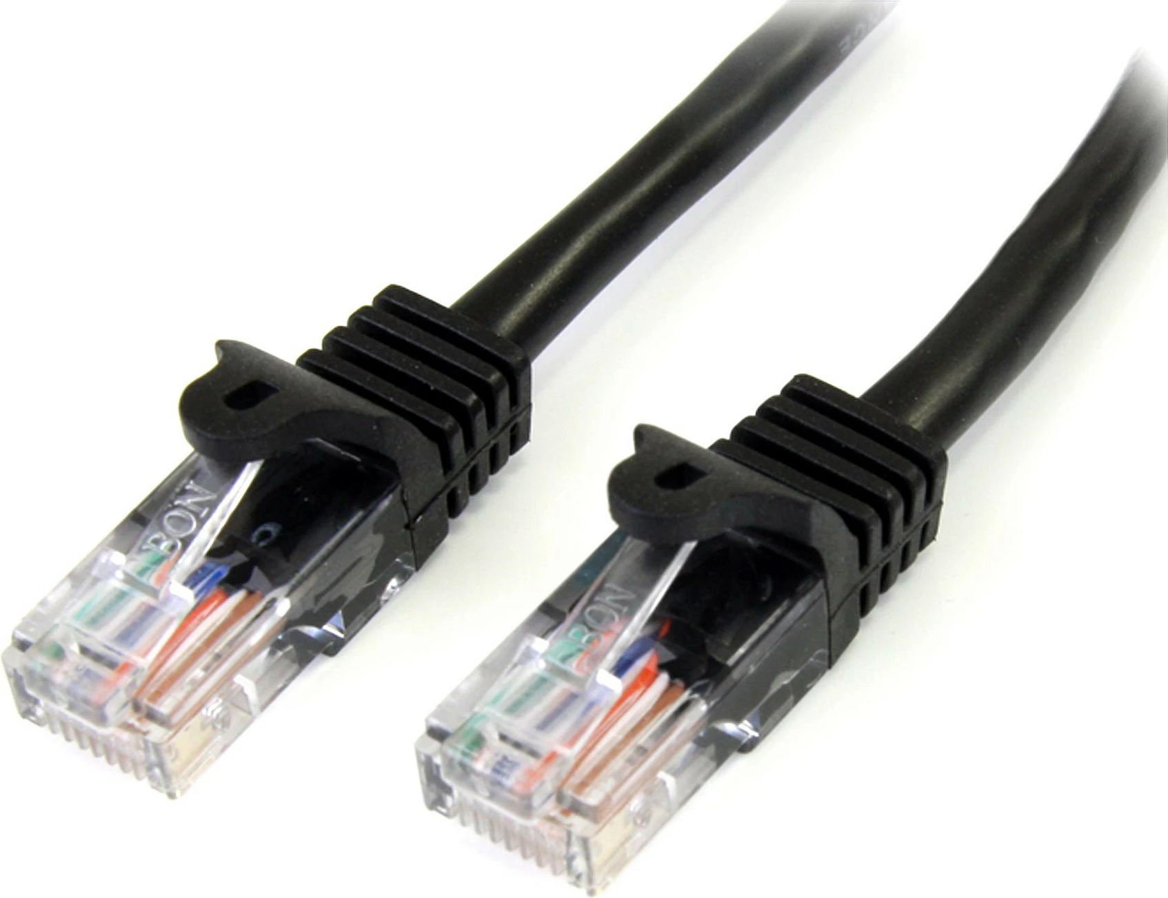 Kabllo rrjeti StarTech Cat5e 2m RJ-45, e zezë