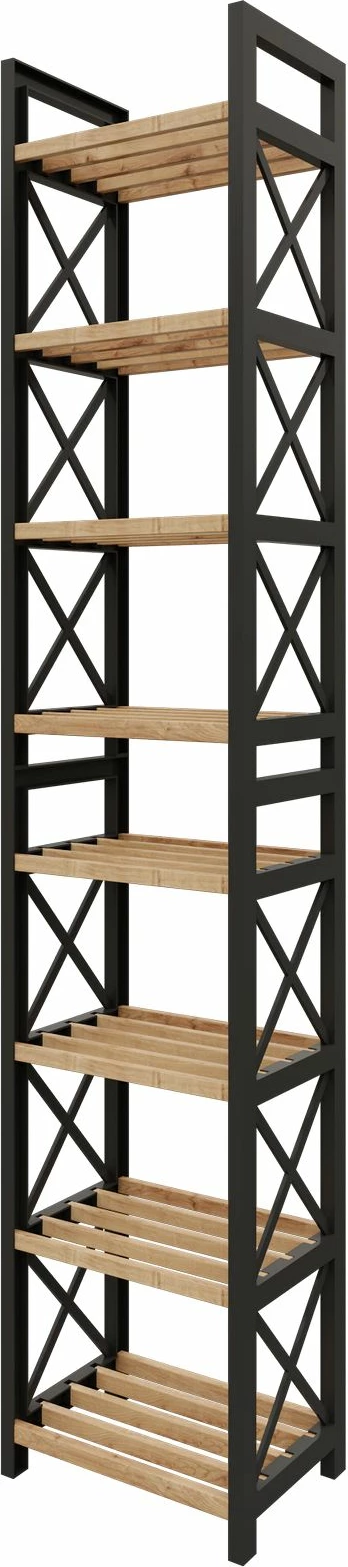 Raft multifunksional Skye Decor, Mini Flower 8, ngjyrë e zezë