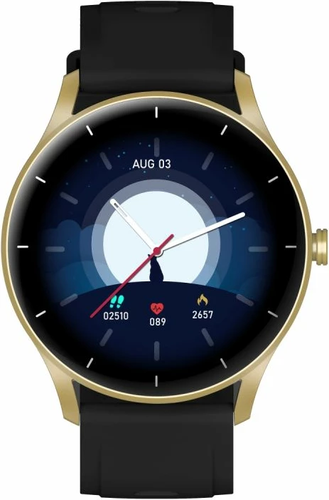 Smartwatch Gravity për femra, gold-black
