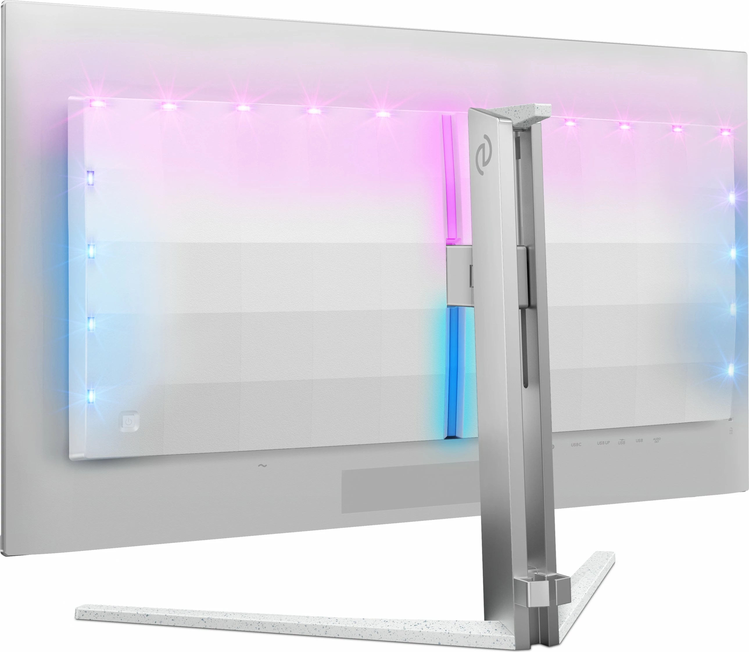 Monitor Philips 32M2N8900, 31.5 inç, QD-OLED, 4K, FreeSync, i bardhë