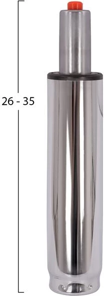 Pjesë zëvendësuese për karrige zyre, FH1143X, Class D, krom