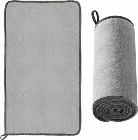 Peshqir mikrofibre Baseus Easy Life CRXCMJ-A0G 40x80 cm, 2 copë, gri