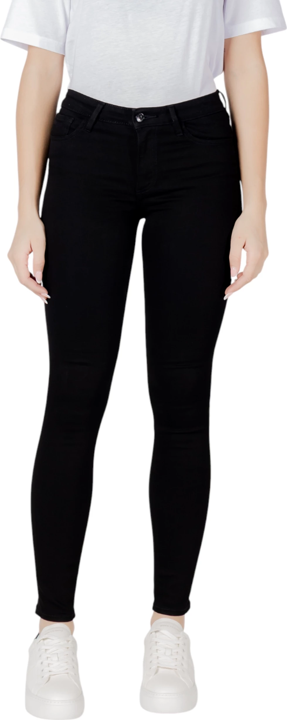 Xhinse skinny për femra Armani Exchange XW000123 AF10866, të zeza