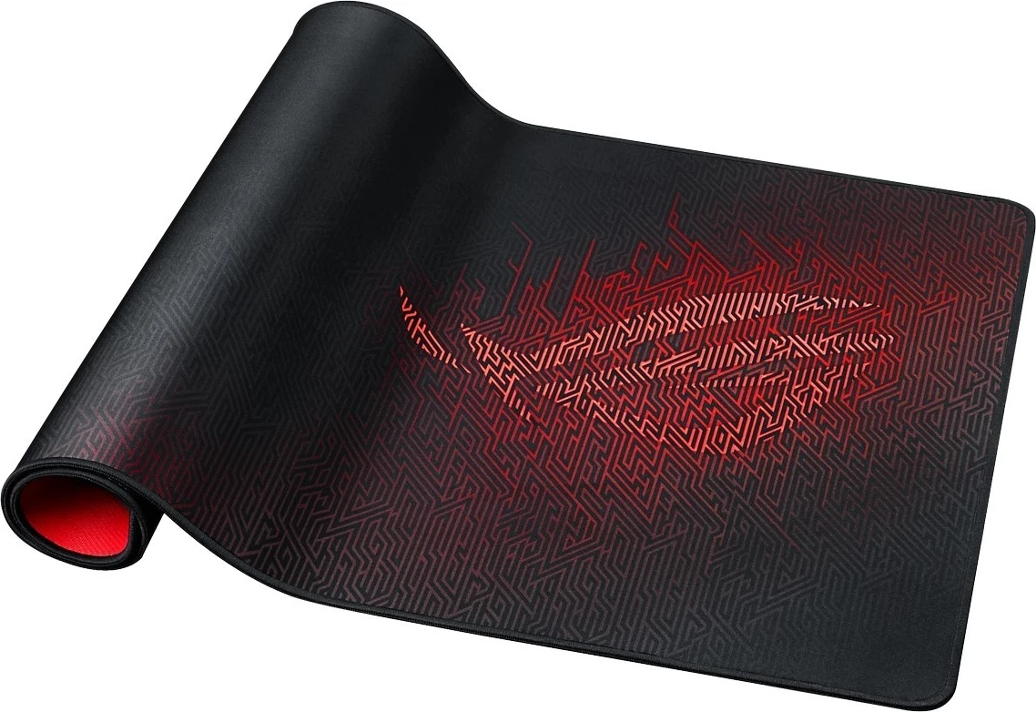Mauspad Asus ROG Sheath, material, XL, ngjyrë zi-kuqe