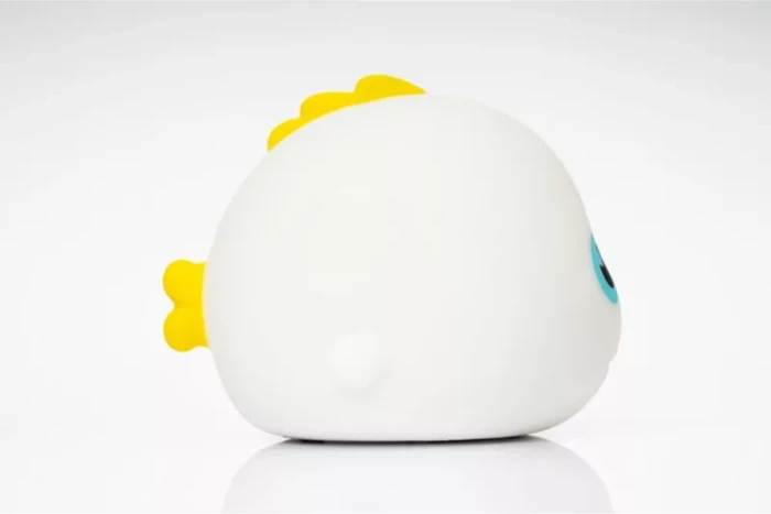 Llambë nate LED ASALITE ASAL0307 1W, USB e rikarikueshme, RGB, silikon, Fish, e bardhë