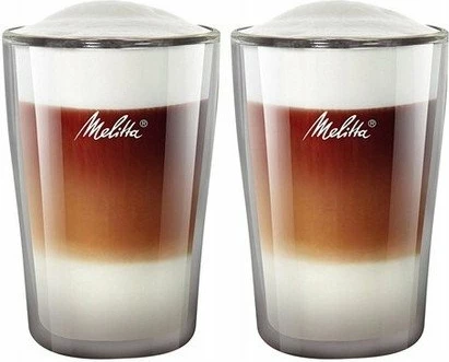 Gotë latte termale Melitta 6761118 300 ml, transparente, set 2 copë