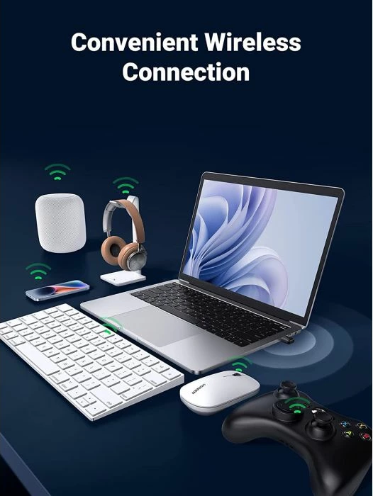 Adapter USB Bluetooth, UGREEN V5.3 MPN 90225, i zi