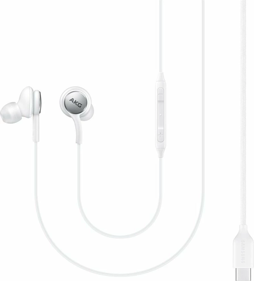 Kufje Samsung AKG EO-IC100BWEGEU, in-ear, me kabllo USB-C, Bardhë