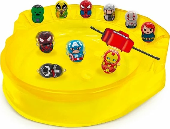 Set figurash TM Toys Marvel Wooblies Crazy Arena WBM005, 4 copë + arenë