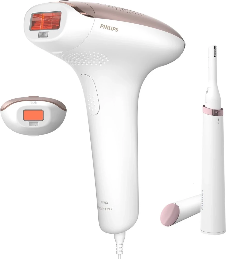 Aparat për heqje qimesh IPL Philips Lumea Advanced BRI921/00, rozë