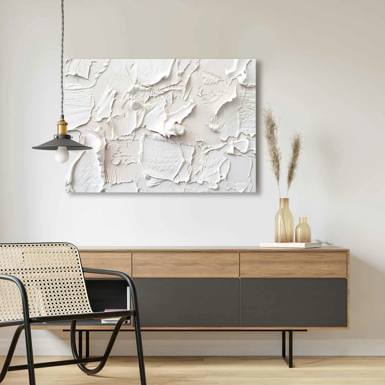 Pikturë dekorative në kanavacë, shumëngjyrëshe, Wallity, 70x100cm, 70100Wabisabi-036