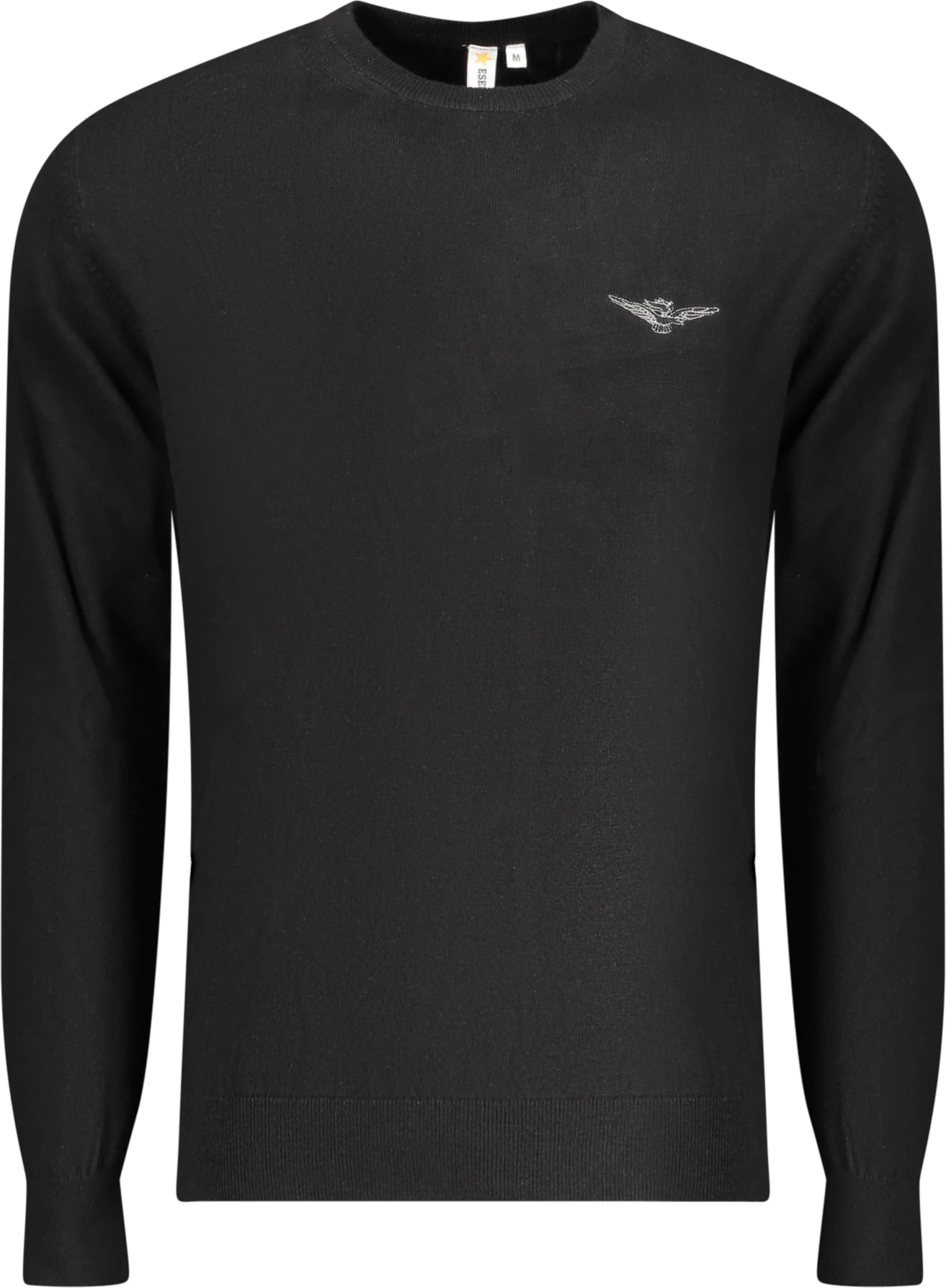 Këmishë për meshkuj ACCADEMIA MILITARE, e zezë