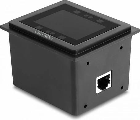 Skaner barkodesh DeLOCK USB 1D/2D i integrum stacionar, 752x480, kabllo 1.5 m, i zi