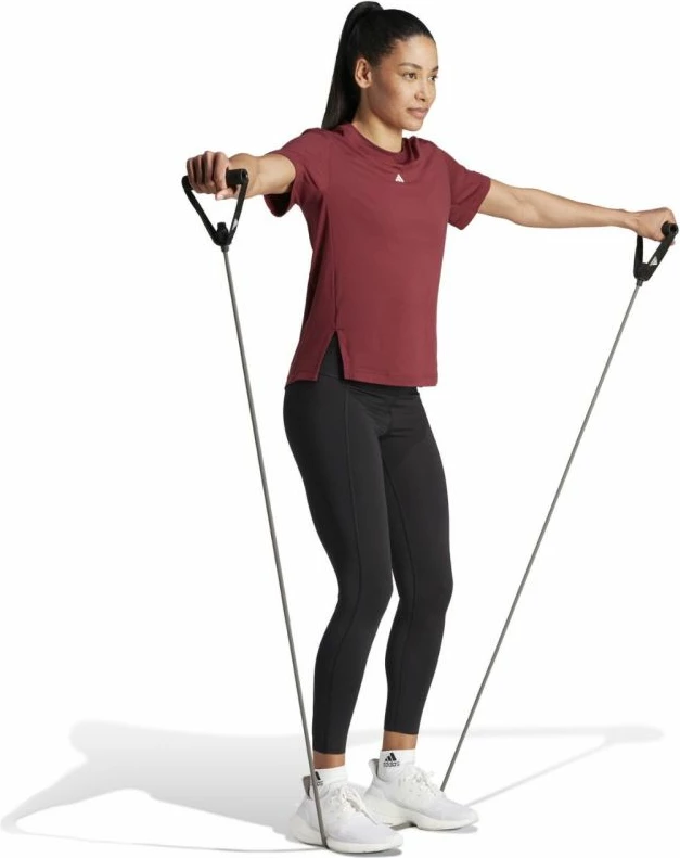 Maicë stërvitore për femra adidas, e kuqe