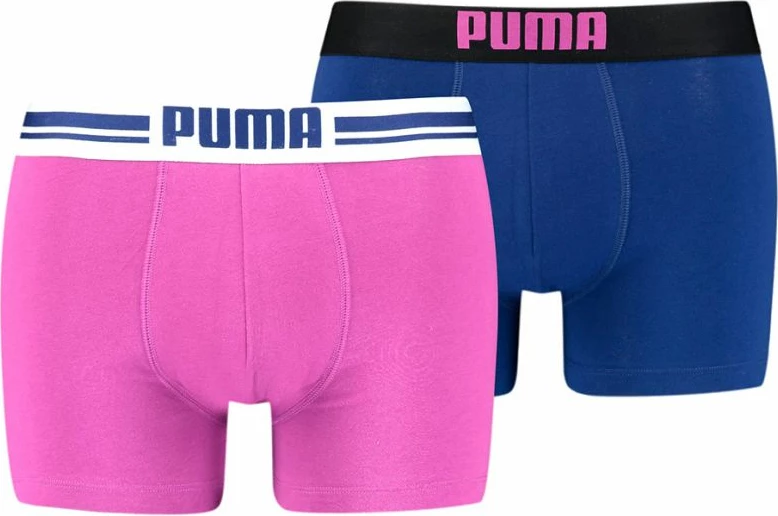Të brendshme për meshkuj Puma, blu dhe rozë