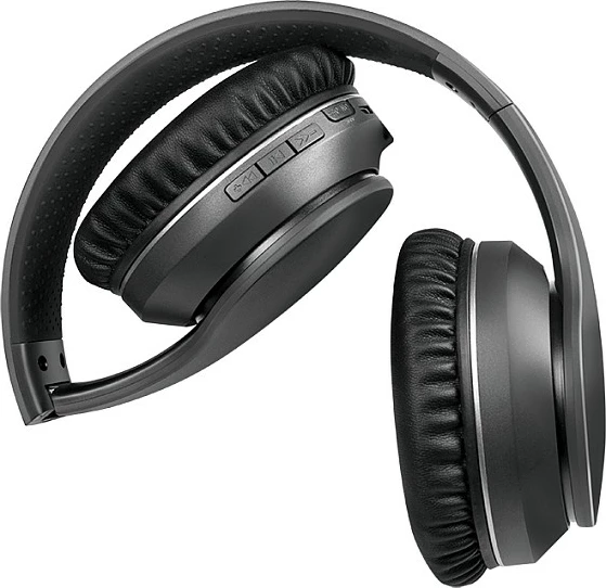 Kufje Bluetooth LogiLink, Active Noise Cancelling, Bluetooth 5.0, të zeza