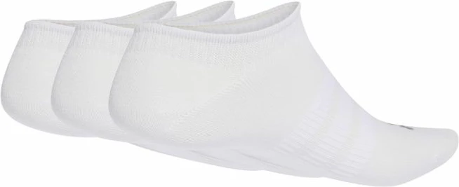 Çorape sportive të shkurtra adidas Thin&Light No Show 3 palë, të bardha
