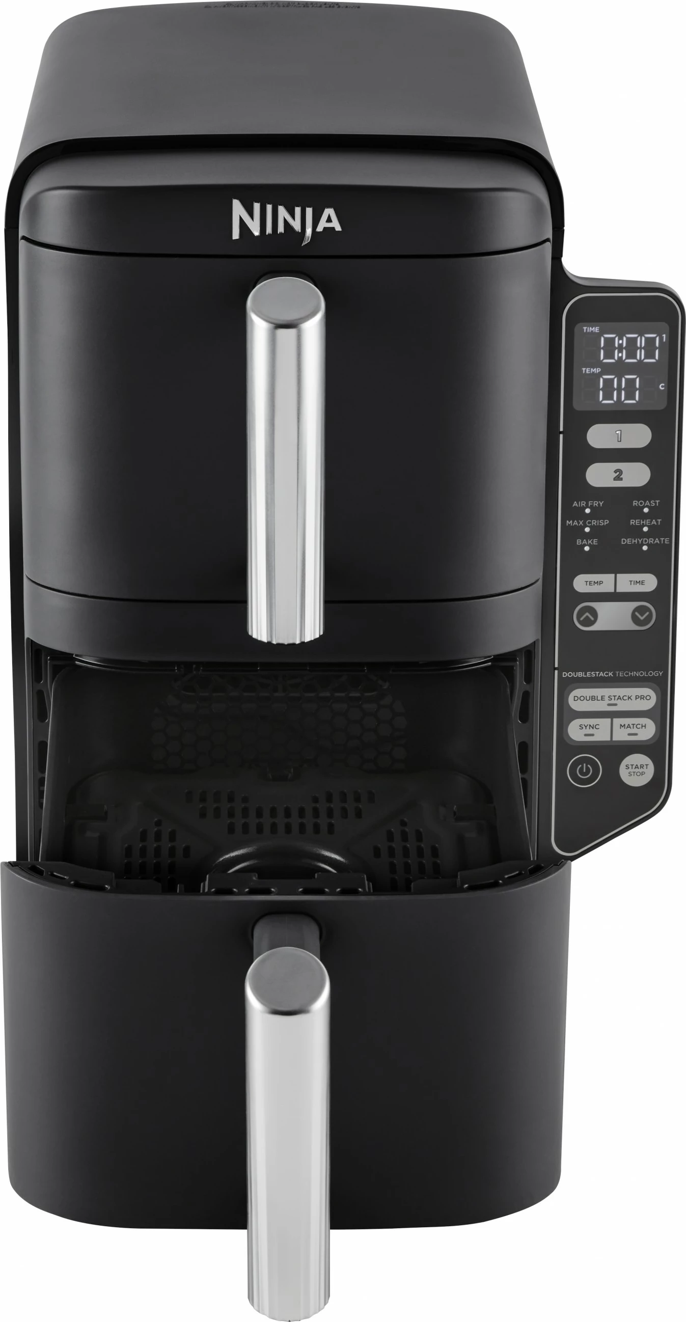 Fritezë me pak yndyrë Ninja SL300EU, 7.6 L, e zezë