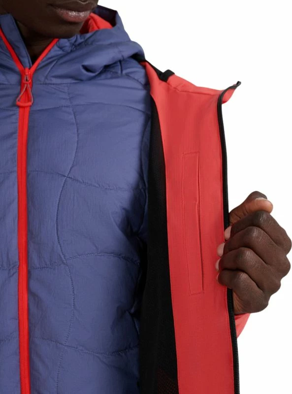 Jakne trekking për meshkuj 4f, portokalli