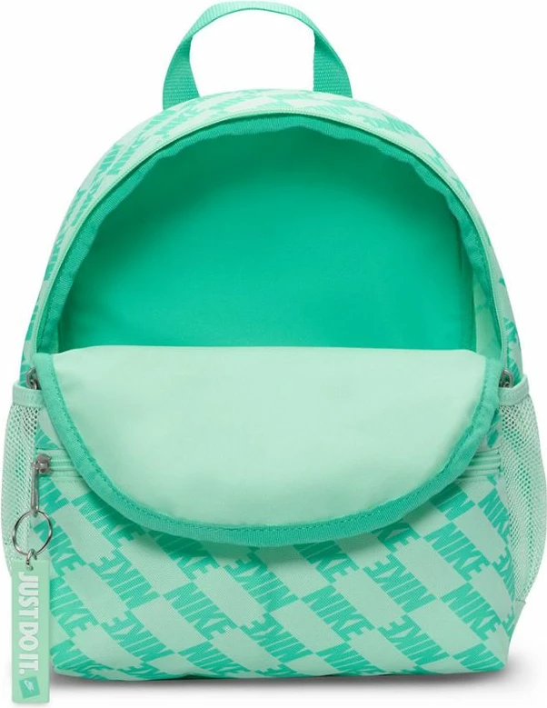Çantë shpine mini Nike për femra dhe fëmijë, e gjelbër