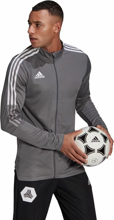 Duks adidas Tiro 21 Track për meshkuj, gri [Madhësia: XS]