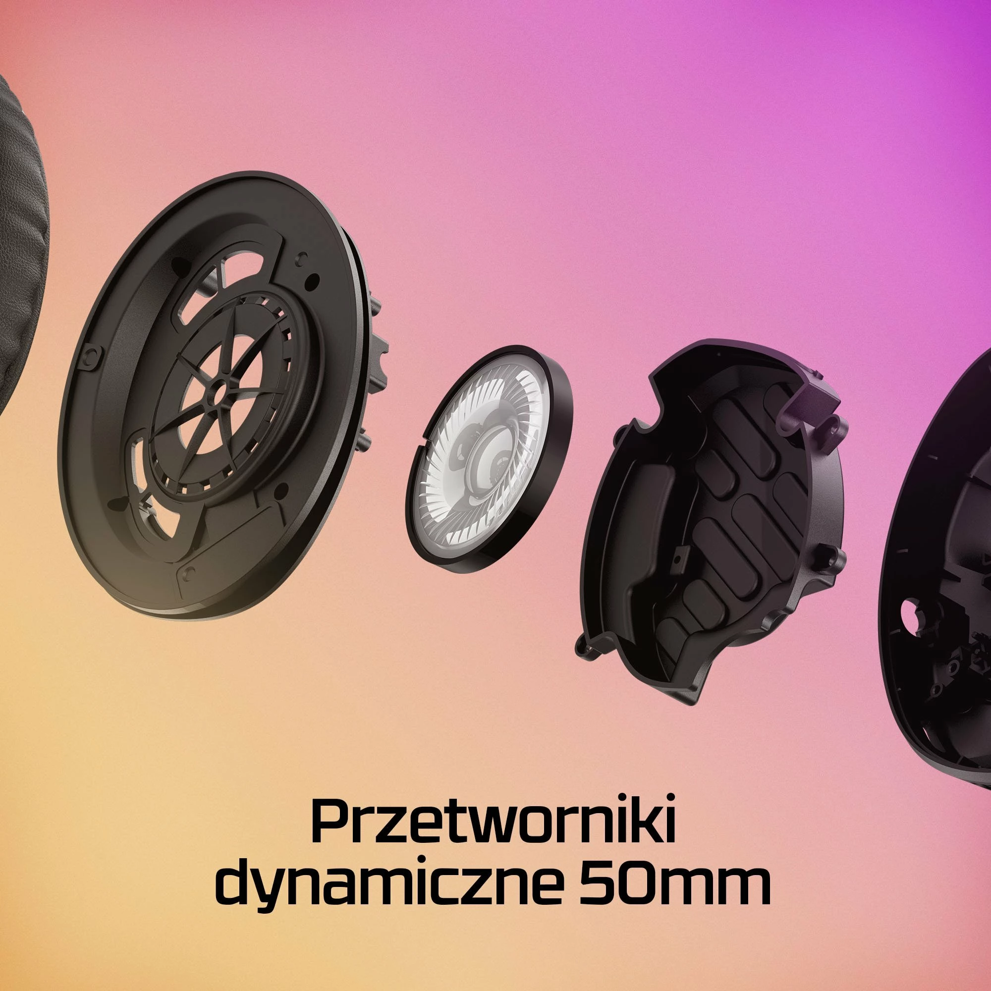 Kufje HyperX Cloud Stinger 2 Wireless, USB (2.4 GHz), 50 mm, me mikrofon, 676A2AA, të zeza