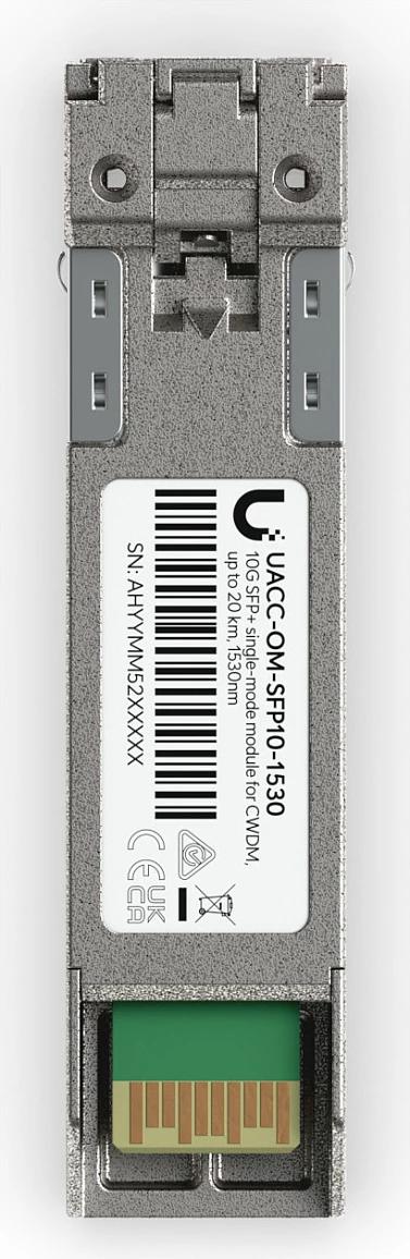 Modul optik SFP+ Ubiquiti UACC-OM-SFP10-1530, 10G/1GbE, Single-Mode, 1530nm