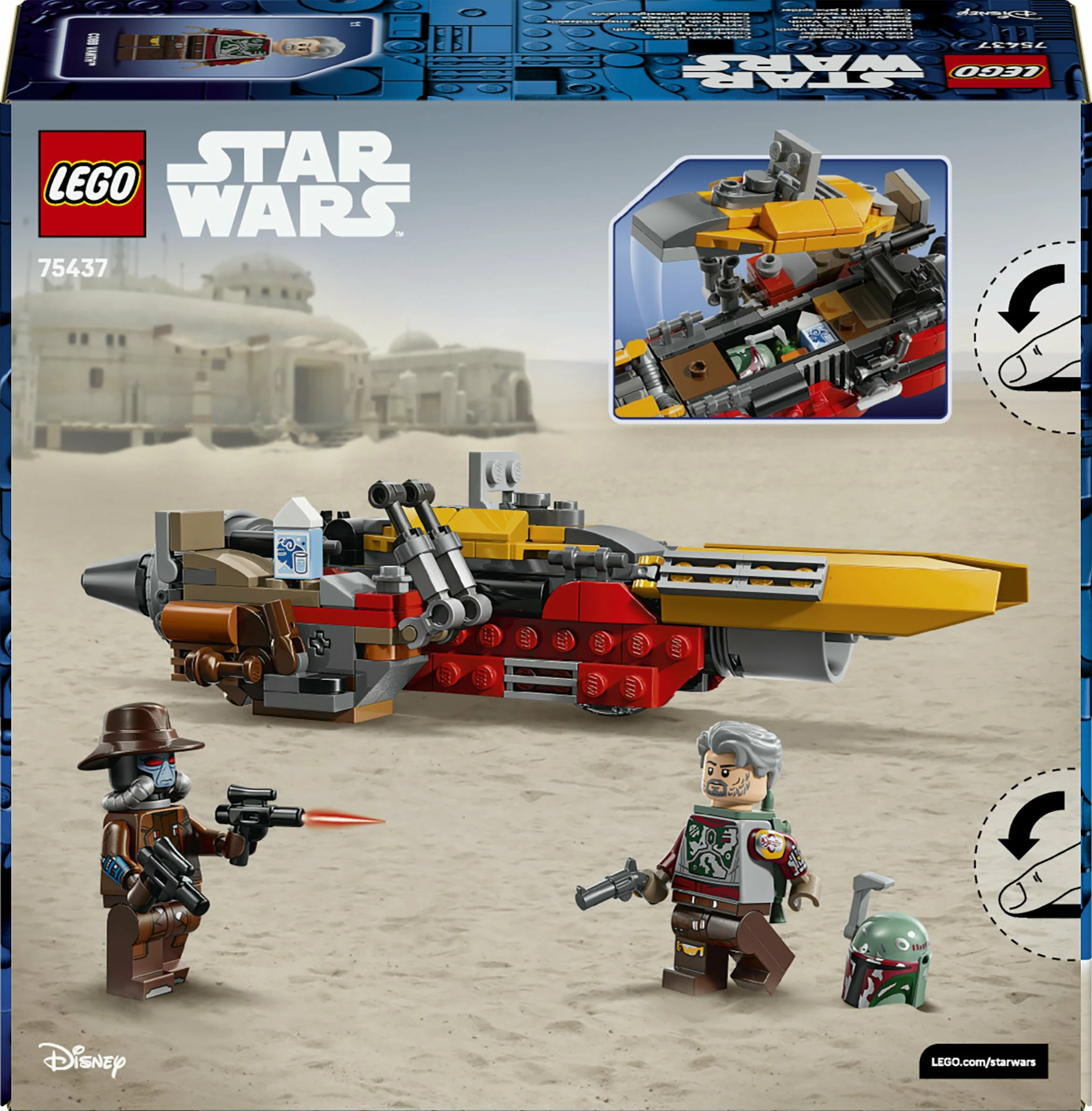 Set LEGO Star Wars Cobb Vanth’s Speeder 75437, 207 copë, 7+