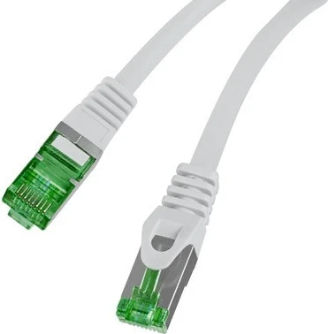 Patchcord LANBERG RJ-45 UTP 10m, kat.7, gri