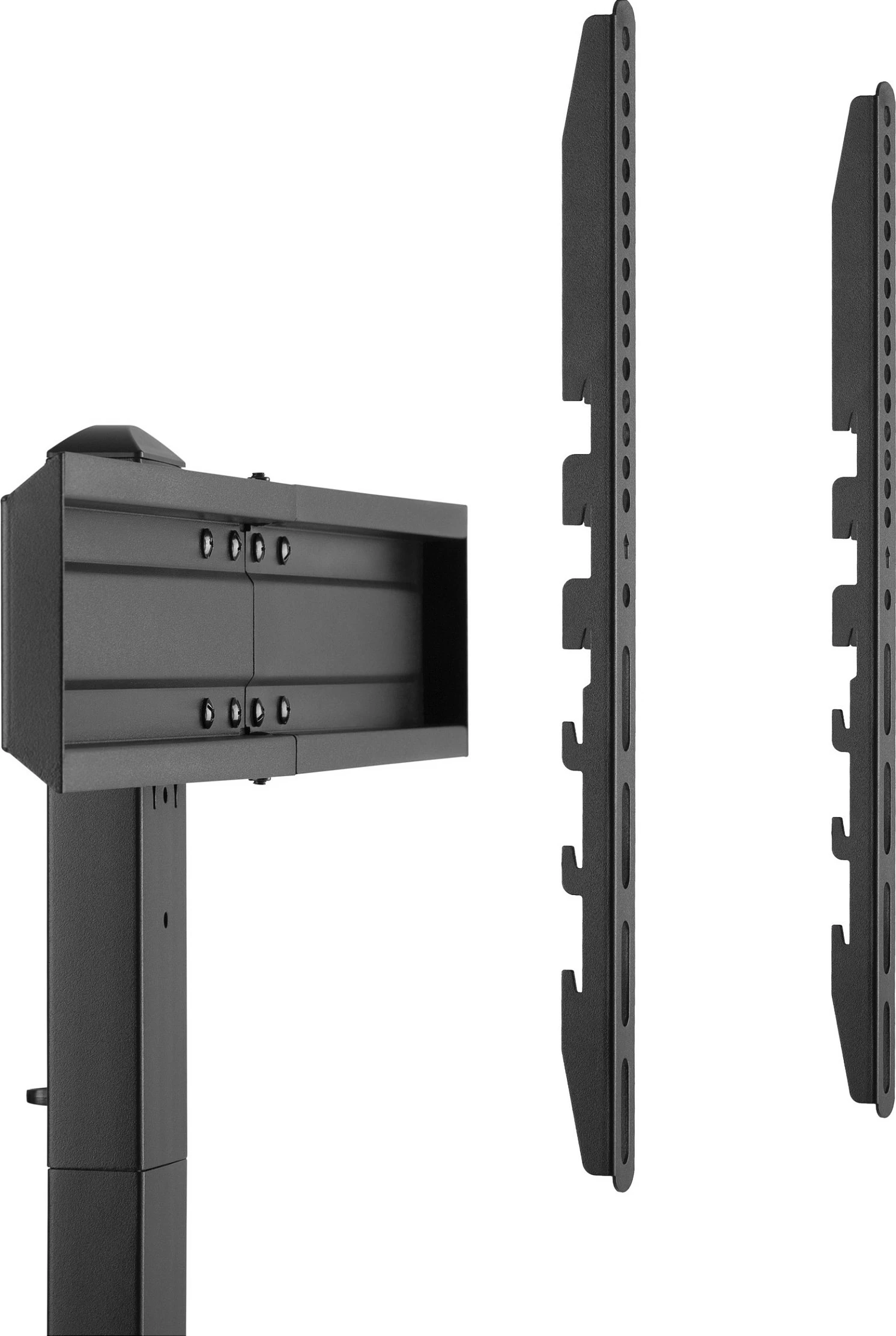 Mbajtës tavoline për TV/monitor Equip 650612, 37-70", VESA 200x200-600x400, rregullueshëm në lartësi, i zi