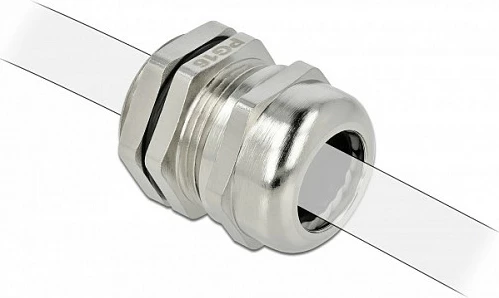 Glandë kablli DeLOCK PG16, bronz (brass), IP68, për kabllo 14 mm, metalike