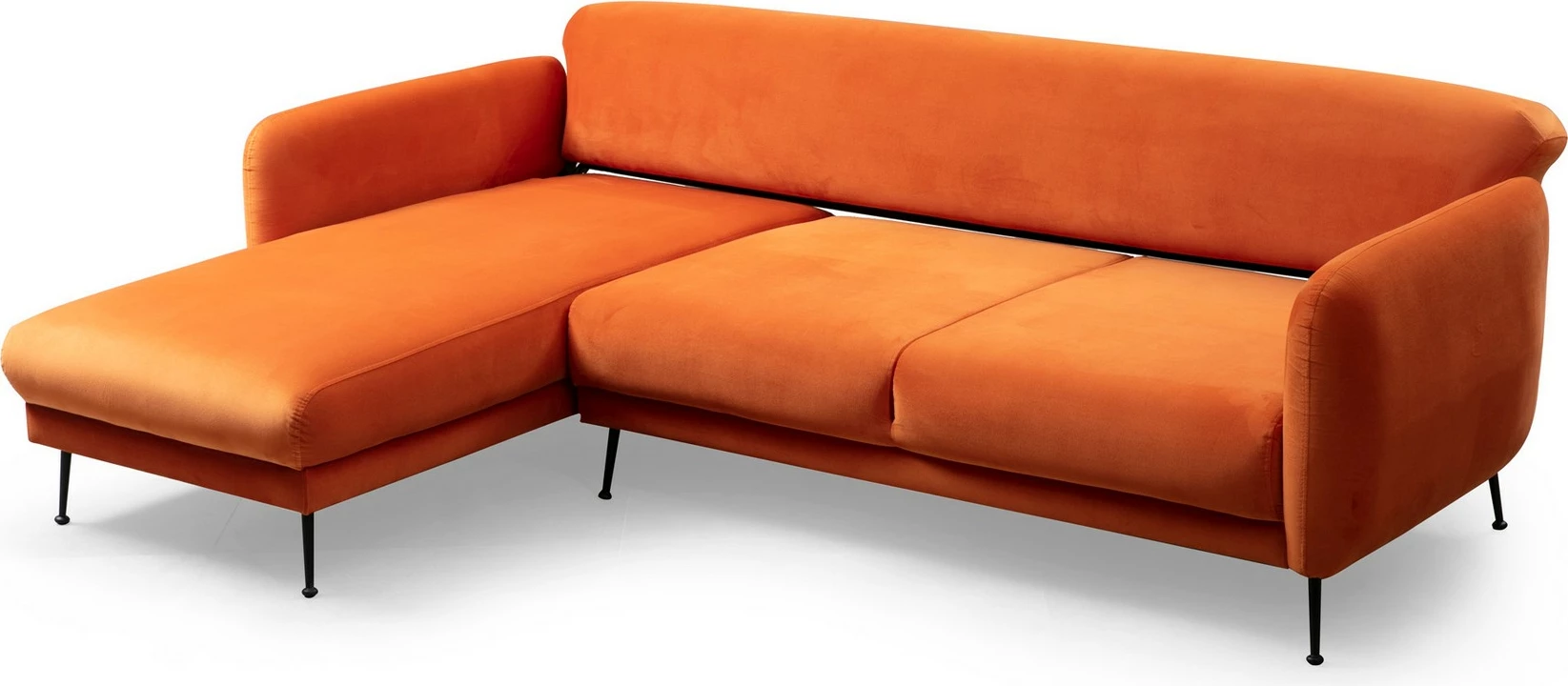 Kënd-sofë krevati Atelier del Sofa, Sevilla kënd majtas (Chl+3R), portokalli