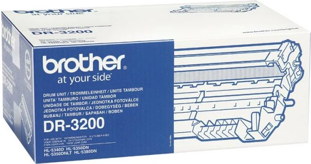 Njësi drum printeri Brother DR-3200 rendiment deri 24,000 faqe, e zezë