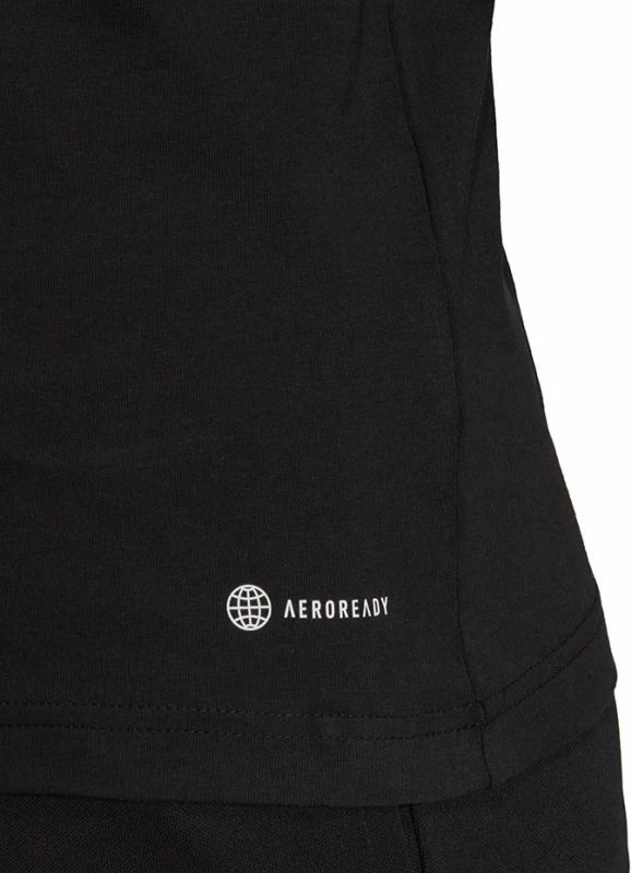 Maicë adidas për femra, e zezë