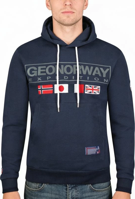 Duks për meshkuj Geographical Norway, navy blue [Madhësia: XL]