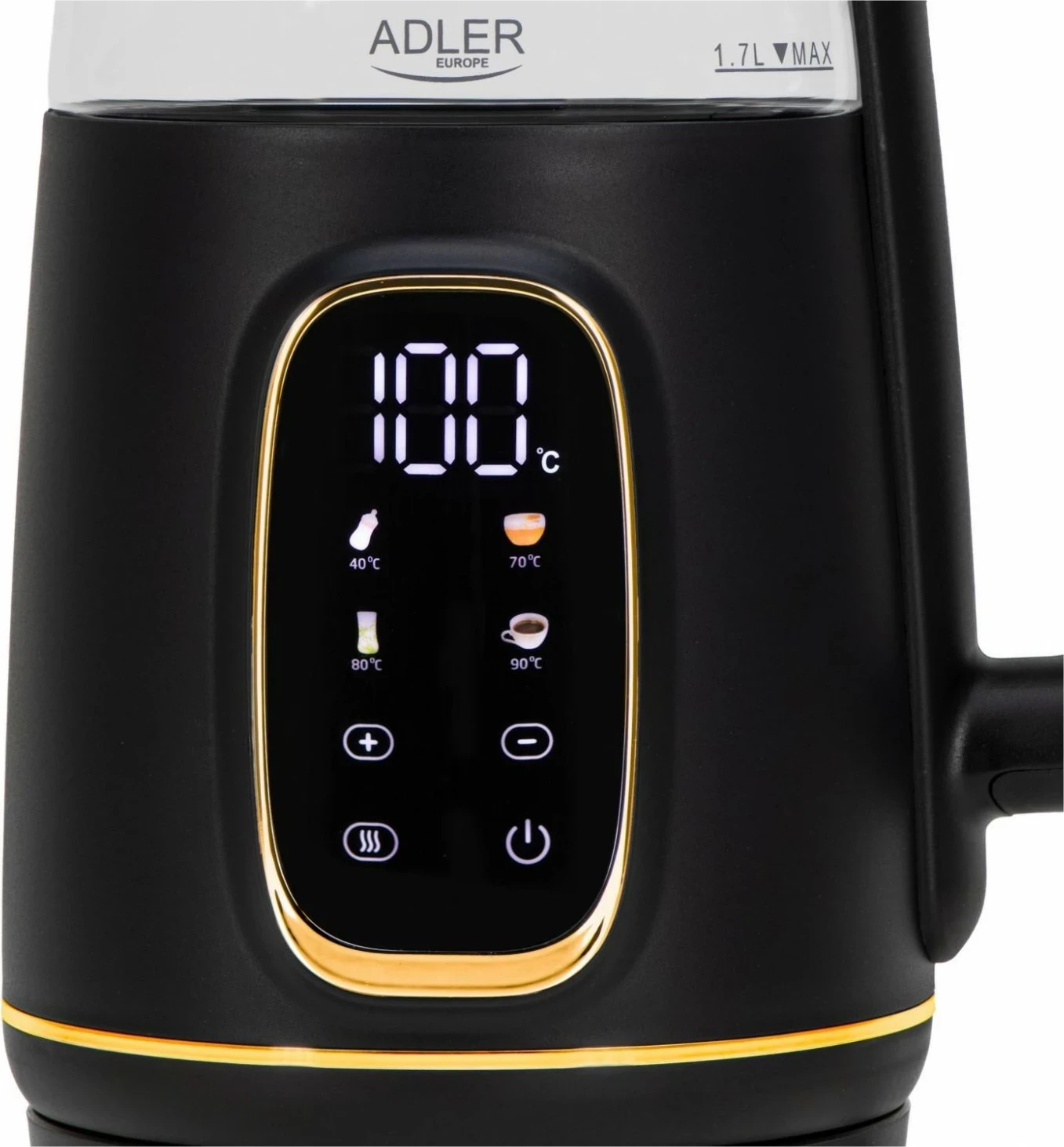 Çajnik elektrik Adler AD 1305, 1.7L, 2200W, zi-ari